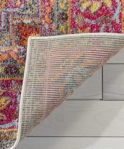 Well Woven Global Payson Bohemian Oriental Perisan Fuchsia Rug