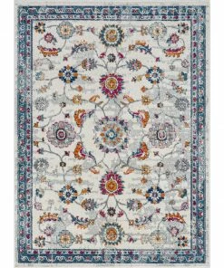 Well Woven Arlette Bohemian Oriental Perisan Blue Rug