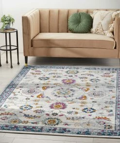 Well Woven Arlette Bohemian Oriental Perisan Blue Rug
