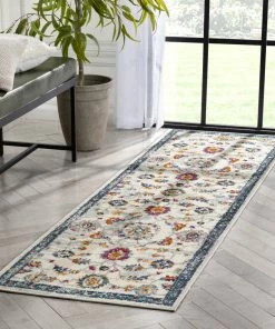 Well Woven Arlette Bohemian Oriental Perisan Blue Rug