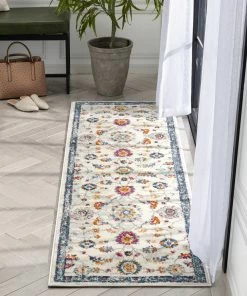 Well Woven Arlette Bohemian Oriental Perisan Blue Rug
