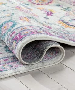 Well Woven Arlette Bohemian Oriental Perisan Fuchsia Rug Global