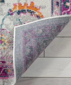 Well Woven Arlette Bohemian Oriental Perisan Fuchsia Rug Global