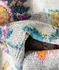 Well Woven Arlette Bohemian Oriental Perisan Fuchsia Rug Global