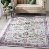Well Woven Arlette Bohemian Oriental Perisan Fuchsia Rug Global