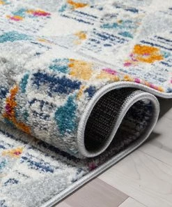 Well Woven Global Keyla Modern Geometric Light Blue Rug 13 Well Woven Global Keyla Modern Geometric Light Blue Rug