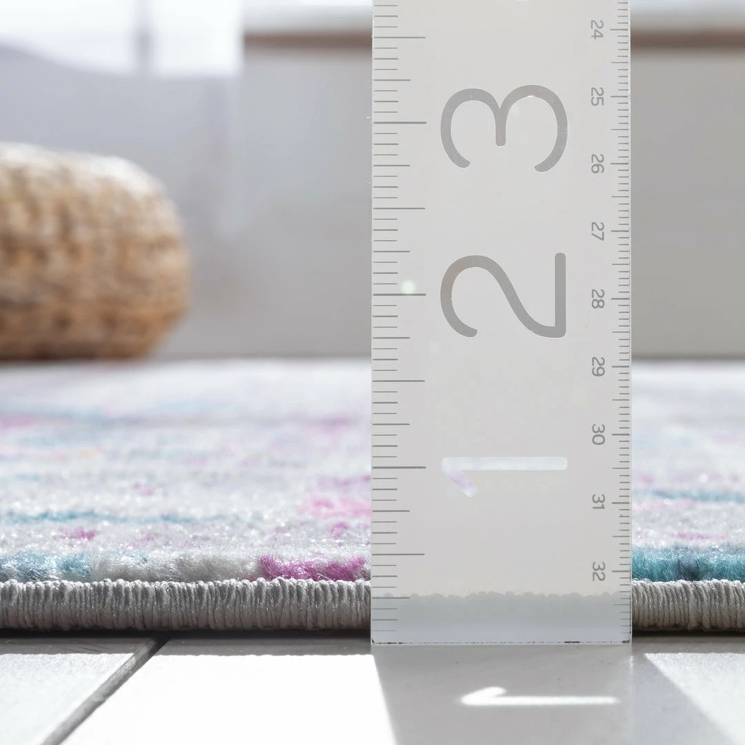 Well Woven Global Keyla Modern Geometric Fuchsia Rug 9 Well Woven Global Keyla Modern Geometric Fuchsia Rug