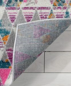 Well Woven Global Keyla Modern Geometric Fuchsia Rug 18 Well Woven Global Keyla Modern Geometric Fuchsia Rug