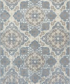 Well Woven Melody Blue Modern Rug 3'11" X 5'3"