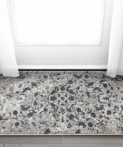 Well Woven Nora Dark Grey Modern Vintage Rug