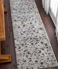 Well Woven Nora Dark Grey Modern Vintage Rug