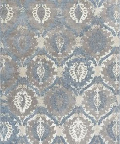 Well Woven Felize Blue Modern Rug 3'11" X 5'3"