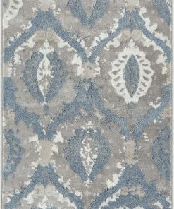 Well Woven Felize Blue Modern Rug 3'11