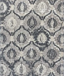 Well Woven Felize Dark Grey Modern Rug Vintage