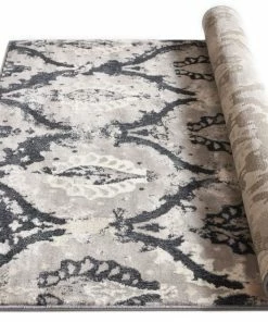 Well Woven Felize Dark Grey Modern Rug Vintage