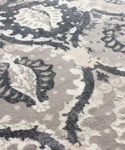 Well Woven Felize Dark Grey Modern Rug Vintage