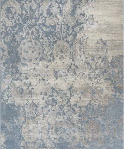 Well Woven Ora Blue Modern Rug 3'11" X 5'3" Vintage