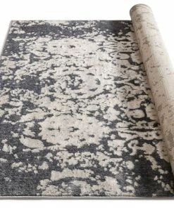 Well Woven Ora Dark Grey Modern Rug 3'11