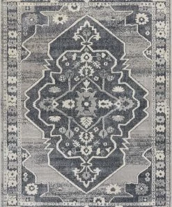 Well Woven Republic Dark Grey Modern Rug