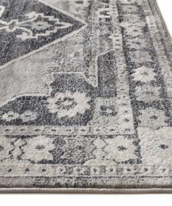 Well Woven Republic Dark Grey Modern Rug