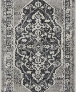 Well Woven Republic Dark Grey Modern Rug