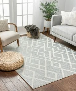 Well Woven Arto Modern Geometric Flatweave Rug