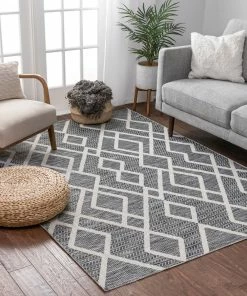 Well Woven Arto Modern Geometric Flatweave Rug