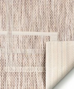 Well Woven Ferro Modern Geometric Beige Flatweave Rug