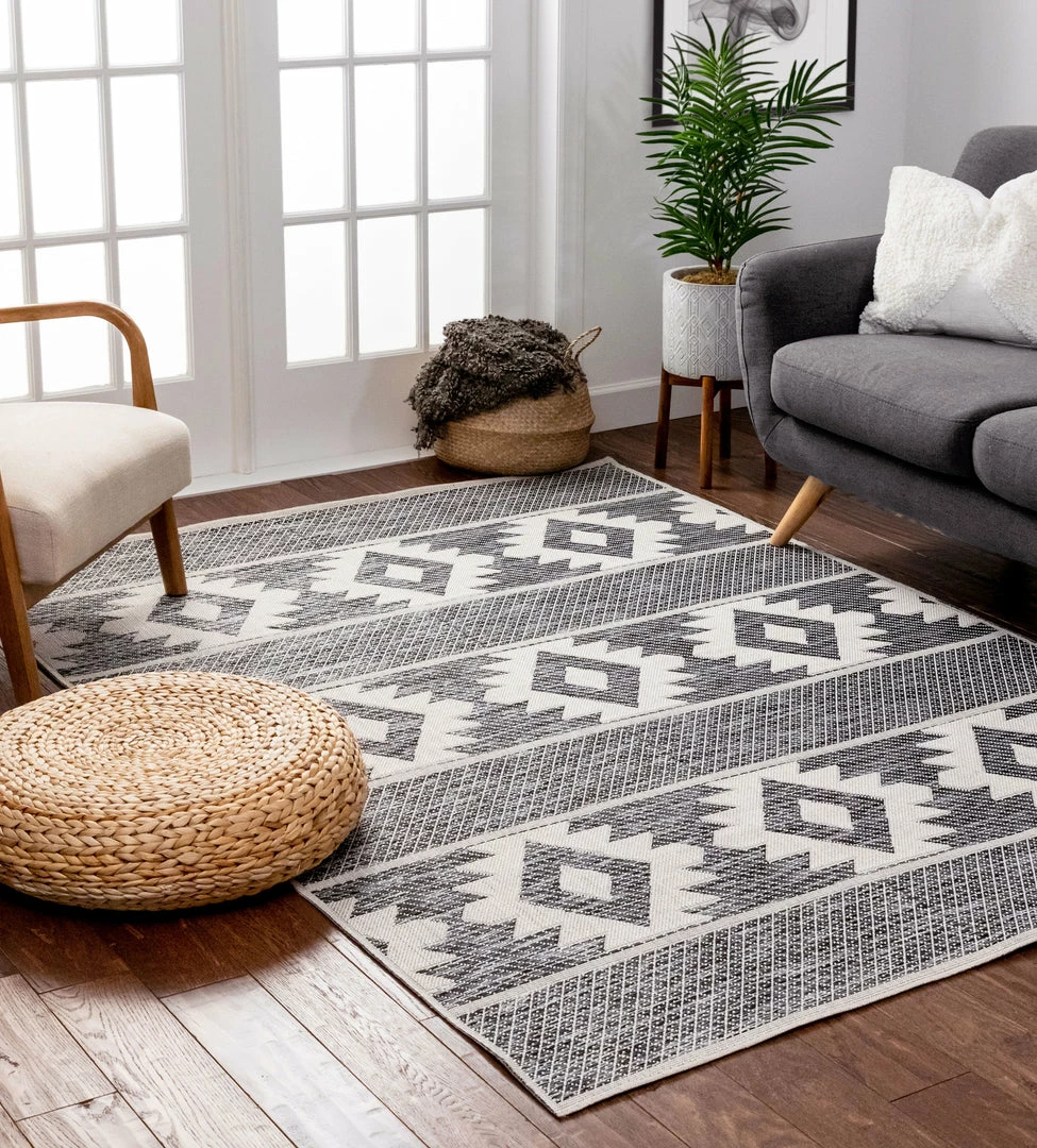 Well Woven Prados Southwestern Geometric Flatweave Rug Global 7 Well Woven Prados Southwestern Geometric Flatweave Rug Global