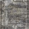 Well Woven Dramatic Blue Vintage Rug