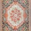 Well Woven Lateren Eclectic Floral Black-Blush Machine Washable Rug By Chill Rugs 7'7" X 9'6" Vintage