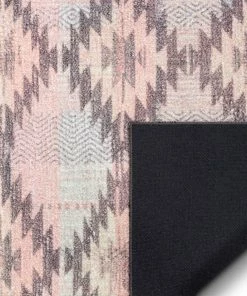 Well Woven Global Trio Southwestern Geometric Blush Machine Washable Rug By Chill Rugs 7'7