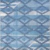 Well Woven Trio Southwestern Geometric Blue Machine Washable Rug By Chill Rugs Global