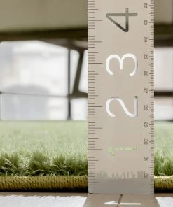 Well Woven Chroma Glam Solid Ultra Soft Green Multi-Textured Shimmer Pile Shag Rug 19 Well Woven Chroma Glam Solid Ultra Soft Green Multi-Textured Shimmer Pile Shag Rug