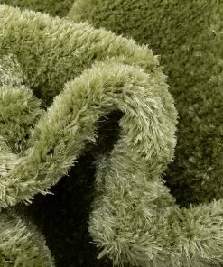 Well Woven Chroma Glam Solid Ultra Soft Green Multi-Textured Shimmer Pile Shag Rug 15 Well Woven Chroma Glam Solid Ultra Soft Green Multi-Textured Shimmer Pile Shag Rug