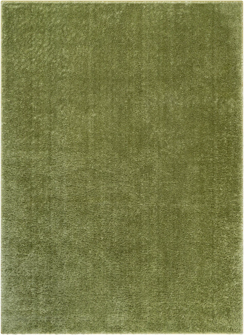 Well Woven Chroma Glam Solid Ultra Soft Green Multi-Textured Shimmer Pile Shag Rug 2 Well Woven Chroma Glam Solid Ultra Soft Green Multi-Textured Shimmer Pile Shag Rug