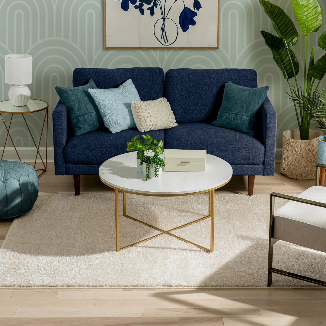 Well Woven Chroma Glam Solid Ultra Soft Beige Multi-Textured Shimmer Pile Shag Rug 5 Well Woven Chroma Glam Solid Ultra Soft Beige Multi-Textured Shimmer Pile Shag Rug