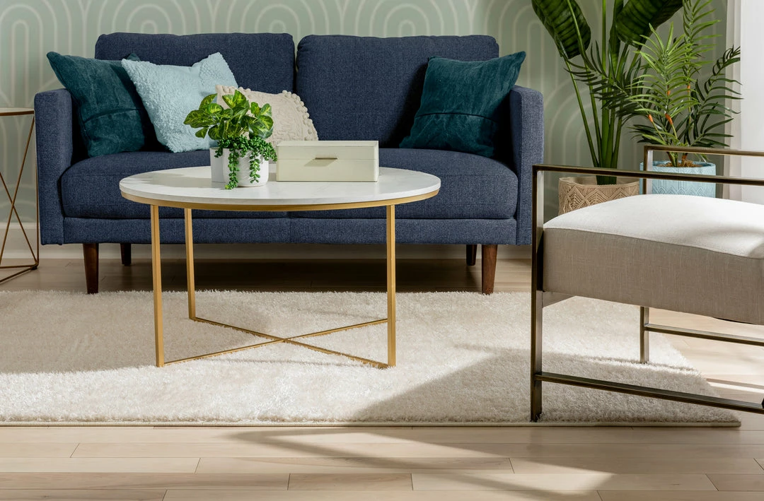 Well Woven Chroma Glam Solid Ultra Soft Beige Multi-Textured Shimmer Pile Shag Rug 6 Well Woven Chroma Glam Solid Ultra Soft Beige Multi-Textured Shimmer Pile Shag Rug