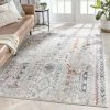 Well Woven Otero Vintage Boho Aztec Tribal Ivory Rug
