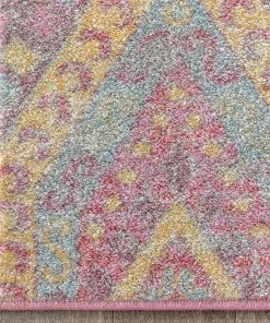 Well Woven Otero Vintage Bohemian Aztec Tribal Blush Rug Global