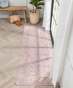 Well Woven Otero Vintage Bohemian Aztec Tribal Blush Rug Global