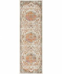Well Woven Vintage Jena Bohemian Persian Oriental Beige Rug