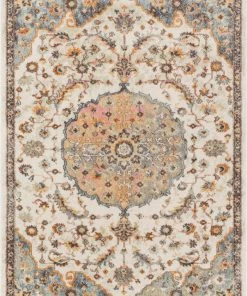 Well Woven Vintage Jena Bohemian Persian Oriental Beige Rug