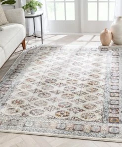 Well Woven Matlock Bohemian Eclectic Persian Beige Rug