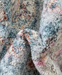 Well Woven Matlock Bohemian Eclectic Persian Blue Rug Vintage