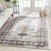 Well Woven Roswell Bohemian Eclectic Aztec Beige Rug
