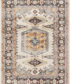 Well Woven Roswell Bohemian Eclectic Aztec Beige Rug