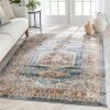 Well Woven Roswell Bohemian Eclectic Aztec Blue Rug