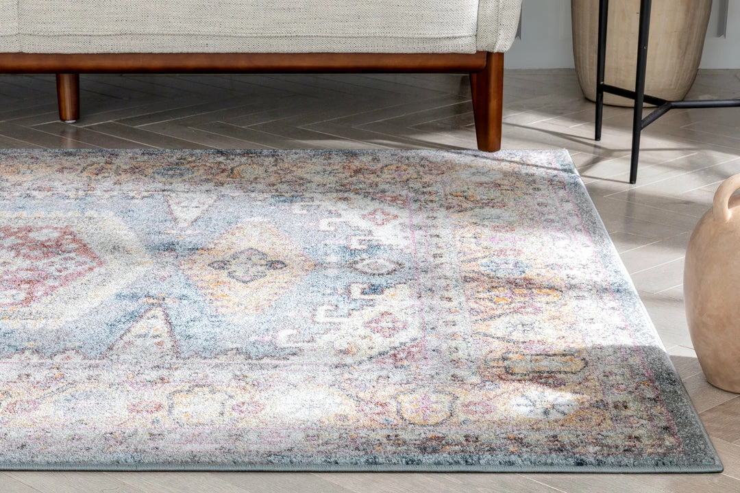 Well Woven Roswell Bohemian Eclectic Aztec Blue Rug 6 Well Woven Roswell Bohemian Eclectic Aztec Blue Rug