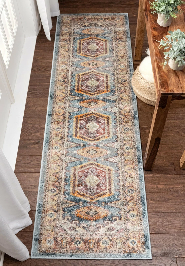 Well Woven Roswell Bohemian Eclectic Aztec Blue Rug 11 Well Woven Roswell Bohemian Eclectic Aztec Blue Rug